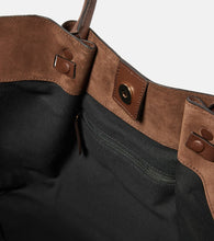 DeMellier New York suede tote bag