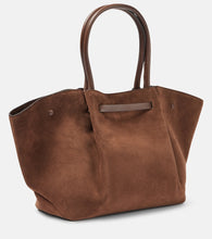DeMellier New York suede tote bag
