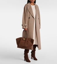 DeMellier New York suede tote bag