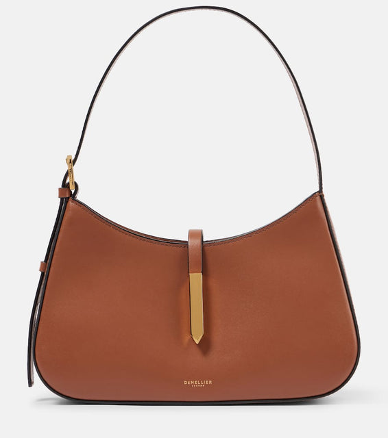 DeMellier Tokyo Small leather shoulder bag. Shop DeMellier Shoulder Bags for women now.