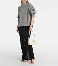 DeMellier Tokyo croc-effect leather shoulder bag