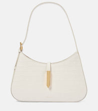 DeMellier Tokyo croc-effect leather shoulder bag. Shop DeMellier Shoulder Bags for women now.