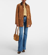 DeMellier Vancouver Small suede crossbody bag