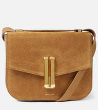 DeMellier Vancouver Small suede crossbody bag. Shop DeMellier Crossbody Bags for women now.