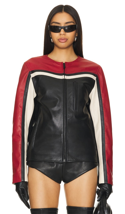 Deadwood Racer Jacket in Black