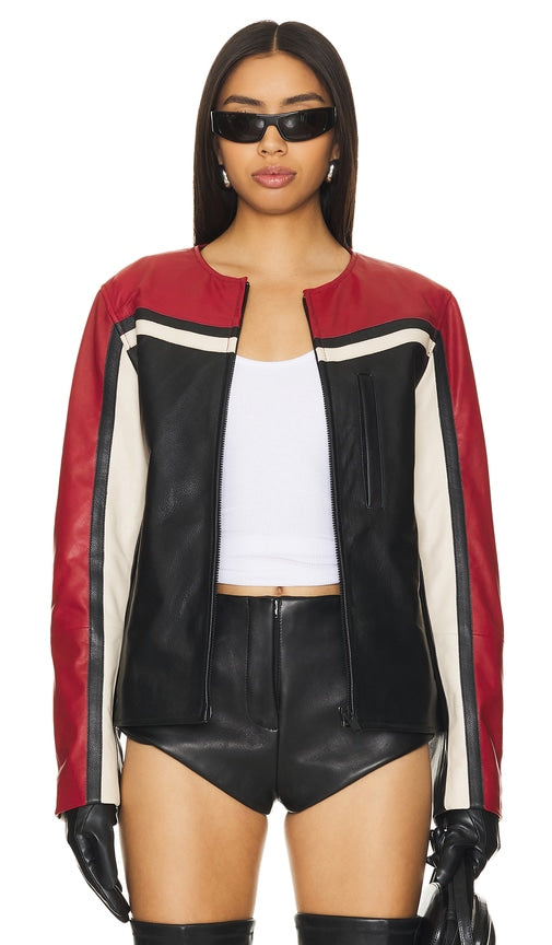 Deadwood Racer Jacket in Black