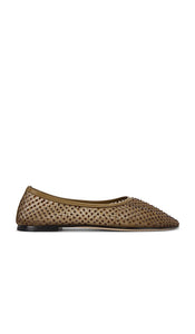 Dear Frances Balla Flat in Brown | Brown Ballet Flats for Women
