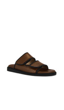 Dear Frances Braided Slide in Brown