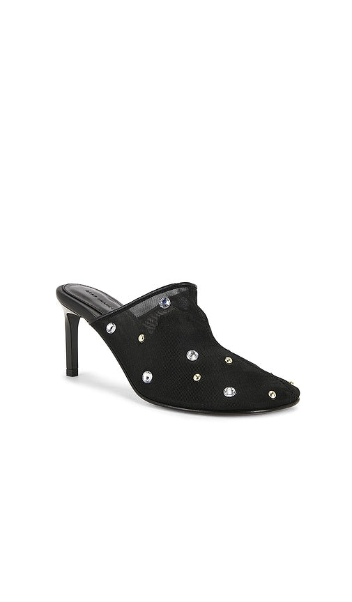 Dear Frances Sade Mule in Black