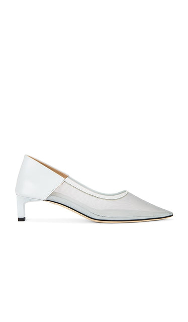 Dear Frances Topo Pump in Baby Blue | Pale Blue Pump Heels for Women