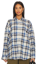 Denimist Button Front Shirt in Blue