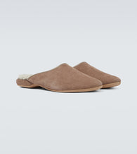 Derek Rose Crawford suede slippers