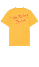 Deus Ex Machina Bareback Tee in Mustard