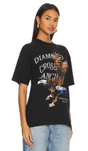 Diamond Cross Ranch Wing Span T-shirt in Black