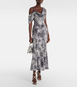 Diane von Furstenberg Joaquin sequined maxi dress