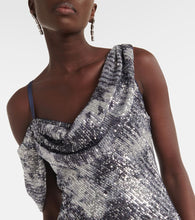 Diane von Furstenberg Joaquin sequined maxi dress