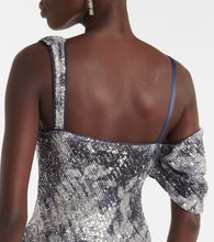 Diane von Furstenberg Joaquin sequined maxi dress