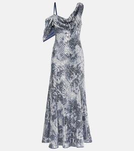 Diane von Furstenberg Joaquin sequined maxi dress