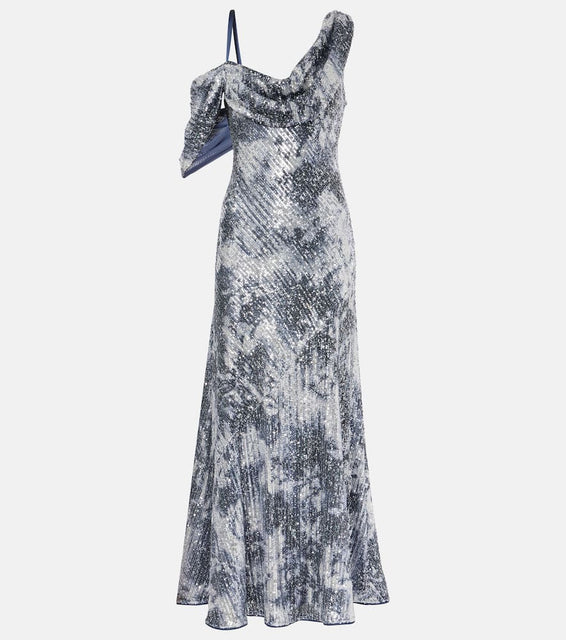 Diane von Furstenberg Joaquin sequined maxi dress