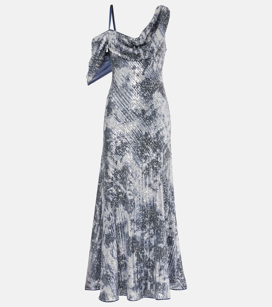 Diane von Furstenberg Joaquin sequined maxi dress