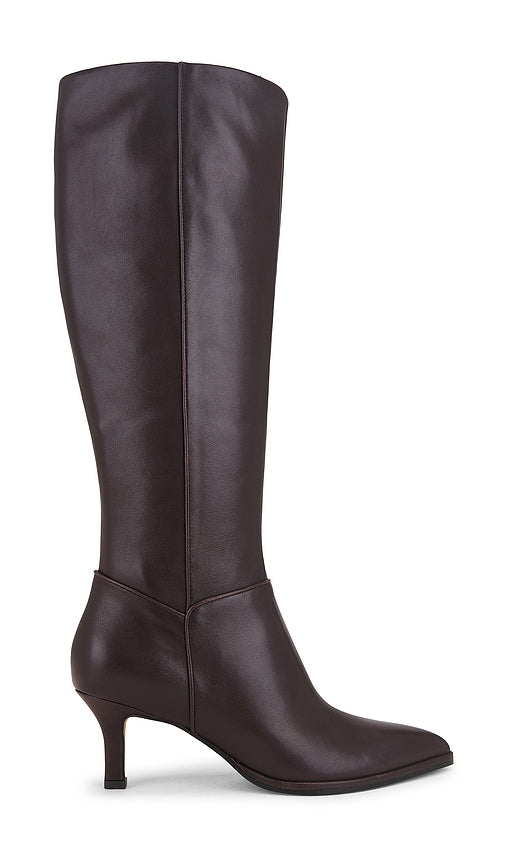 Dolce Vita Aldy Boot in Burgundy | Mulberry Heeled Boots for Women