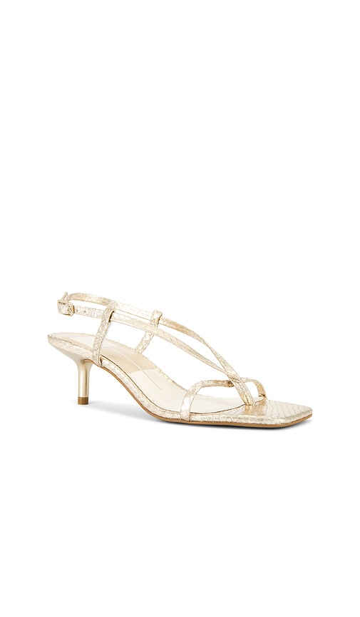 Dolce Vita Laury Sandal in Metallic Gold