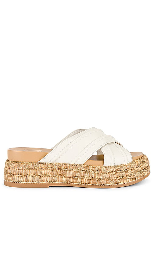 Dolce Vita Weslee Sandal in Ivory - Sandale Dolce Vita Weslee en ivoire - Dolce Vita Weslee 象牙色凉鞋 - Dolce Vita Weslee Sandale in Elfenbein - Dolce Vita 웨슬리 샌들 아이보리 색상 - Sandalo Dolce Vita Weslee in avorio