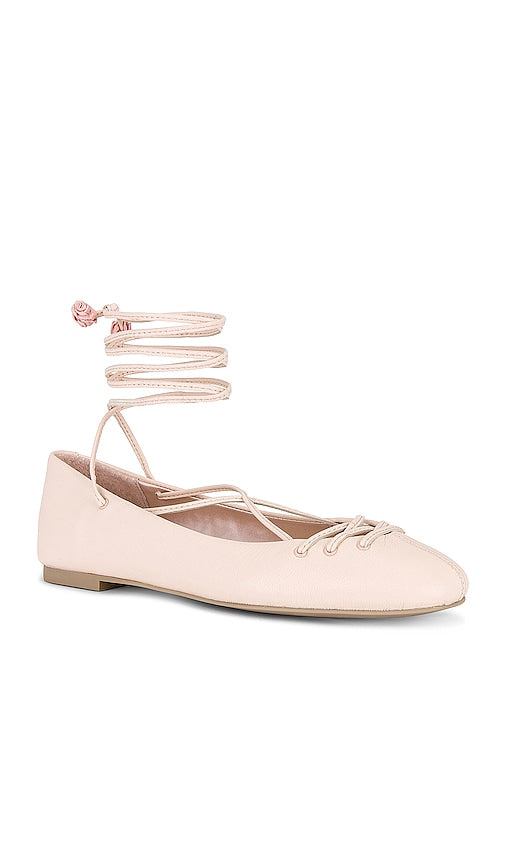 Dolce Vita X For Love & Lemons Beate Flat in Nude