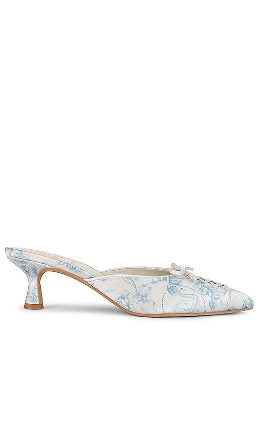 Dolce Vita X For Love & Lemons Camille Mule in Blue - Mule Camille Dolce Vita X For Love & Lemons en bleu - Dolce Vita X For Love & Lemons Camille 蓝色穆勒鞋 - Dolce Vita X For Love & Lemons Camille Mule in Blau - Dolce Vita X For Love & Lemons 카밀 뮬 블루 색상 - Dolce Vita X For Love & Lemons Camille Mule in blu