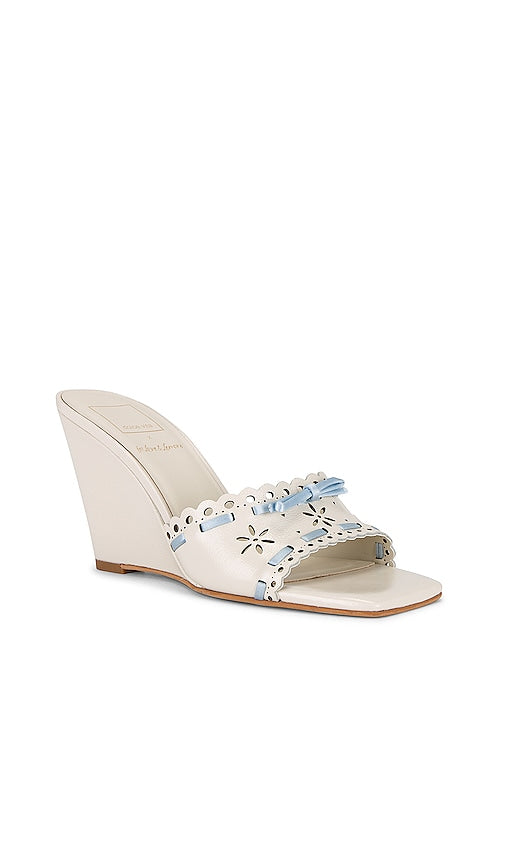 Dolce Vita X For Love & Lemons Madale Wedge in Ivory