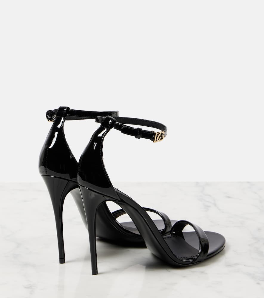 Dolce&Gabbana 105 patent leather sandals