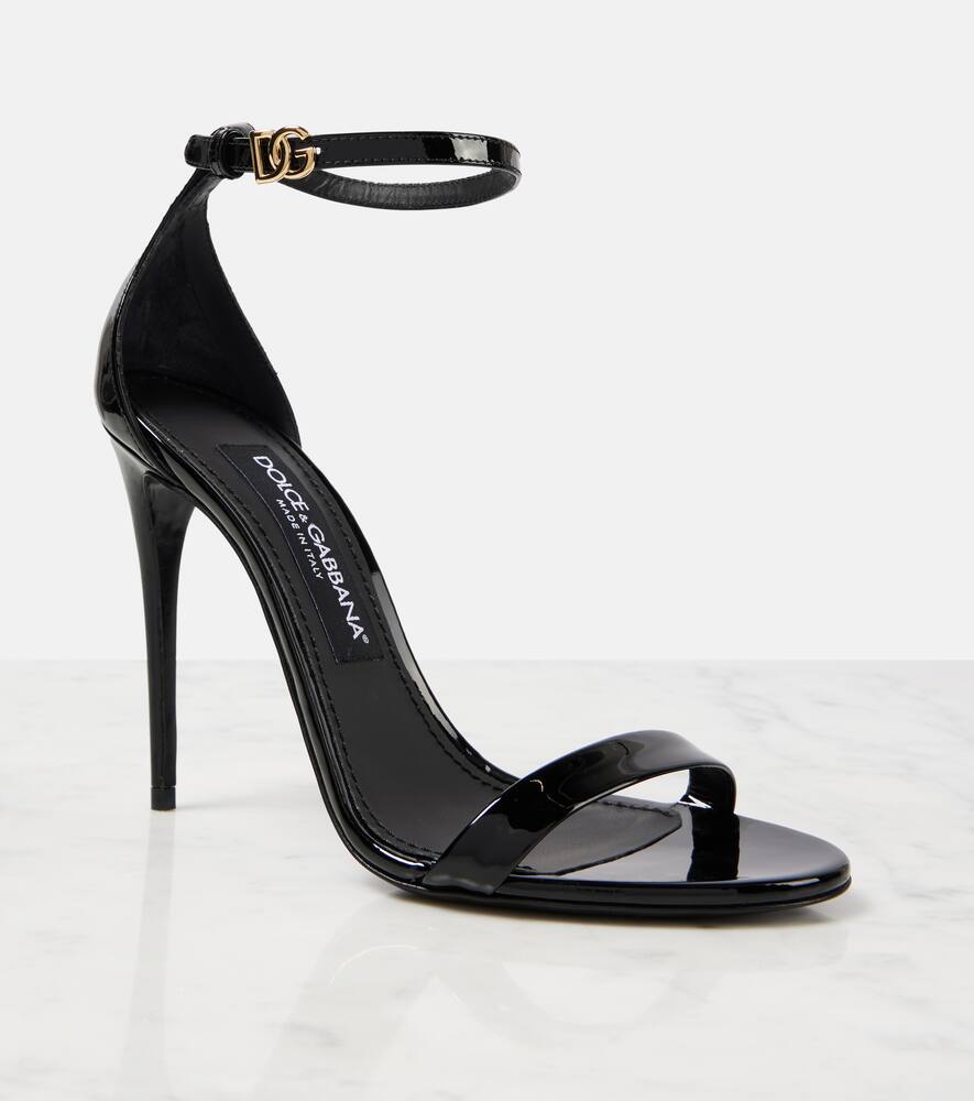 Dolce&Gabbana 105 patent leather sandals