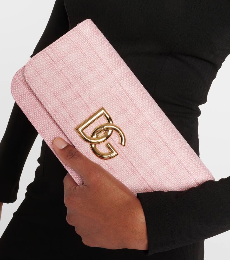Dolce&Gabbana 3.5 raffia shoulder bag