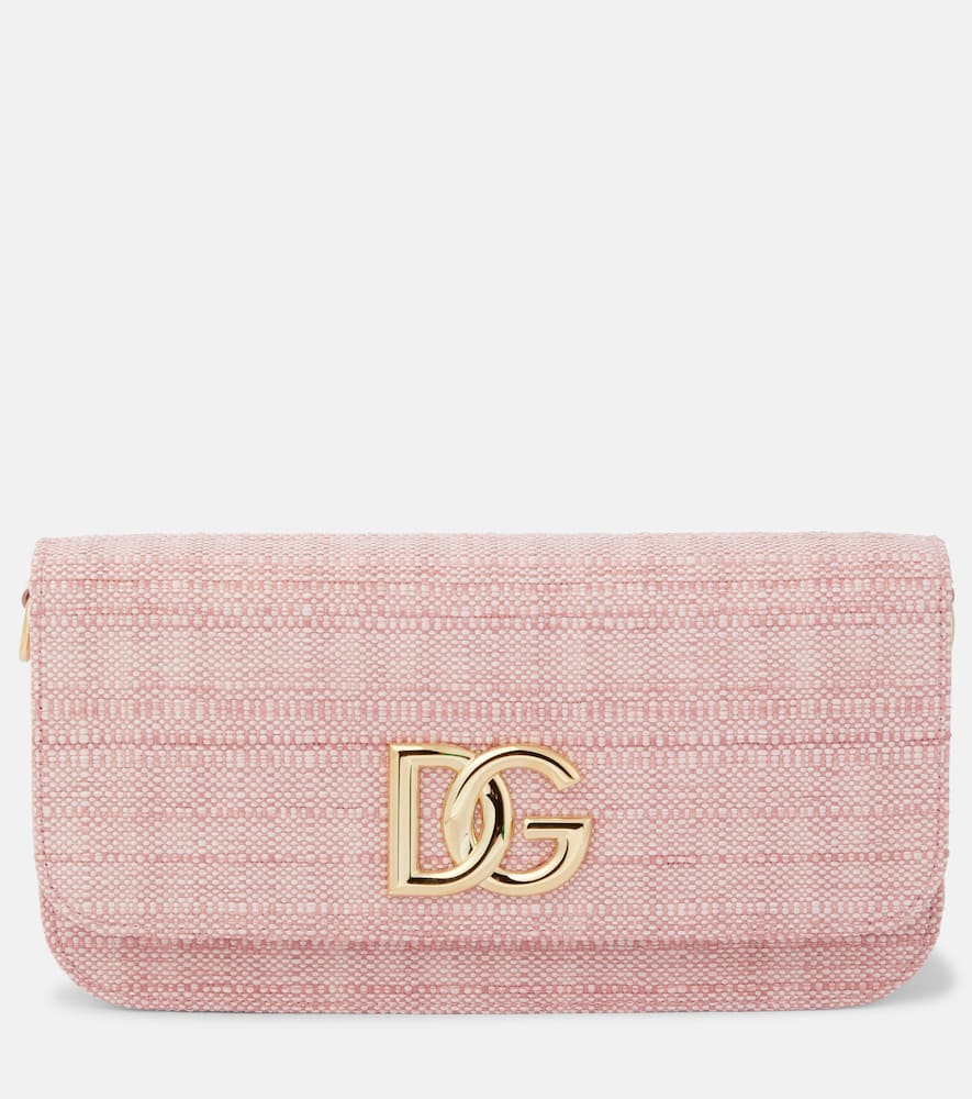 Dolce&Gabbana 3.5 raffia shoulder bag