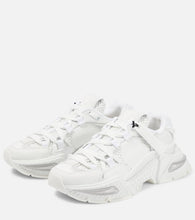 Dolce&Gabbana Airmaster suede-trimmed sneakers