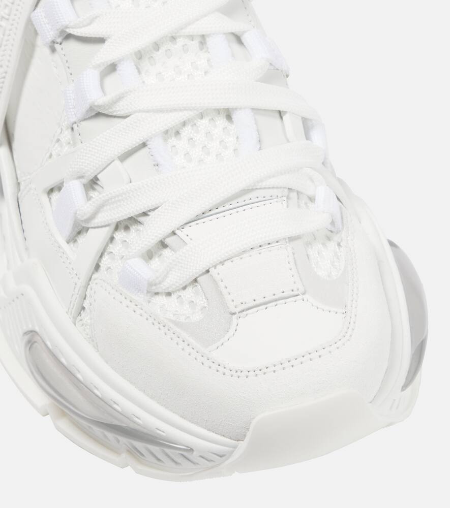 Dolce&Gabbana Airmaster suede-trimmed sneakers