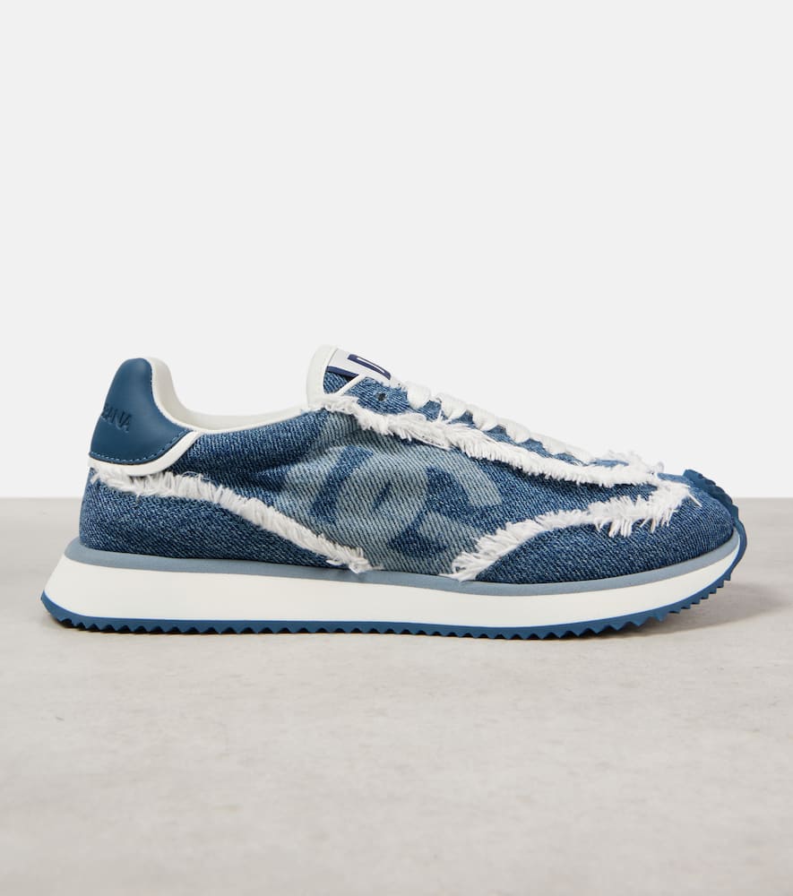 Dolce&Gabbana Aria denim sneakers