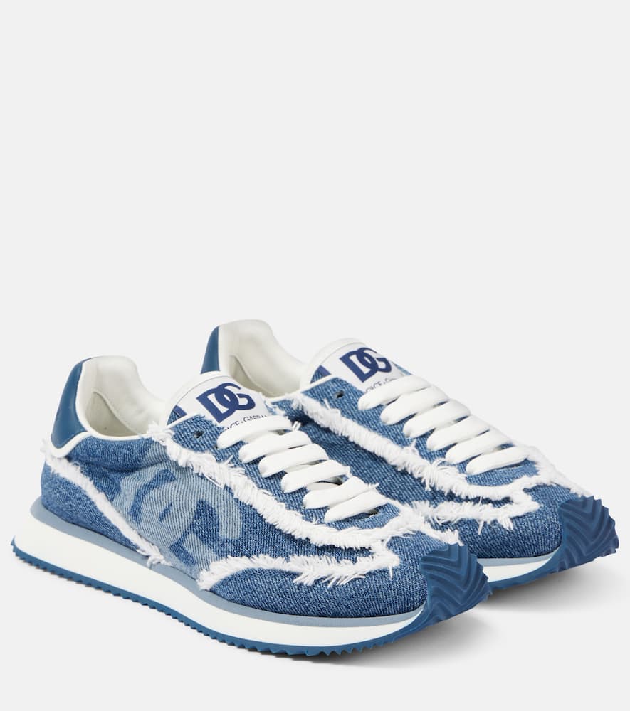 Dolce&Gabbana Aria denim sneakers