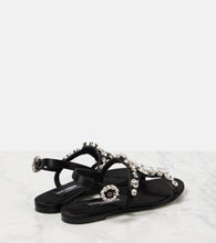 Dolce&Gabbana Bianca embellished satin sandals