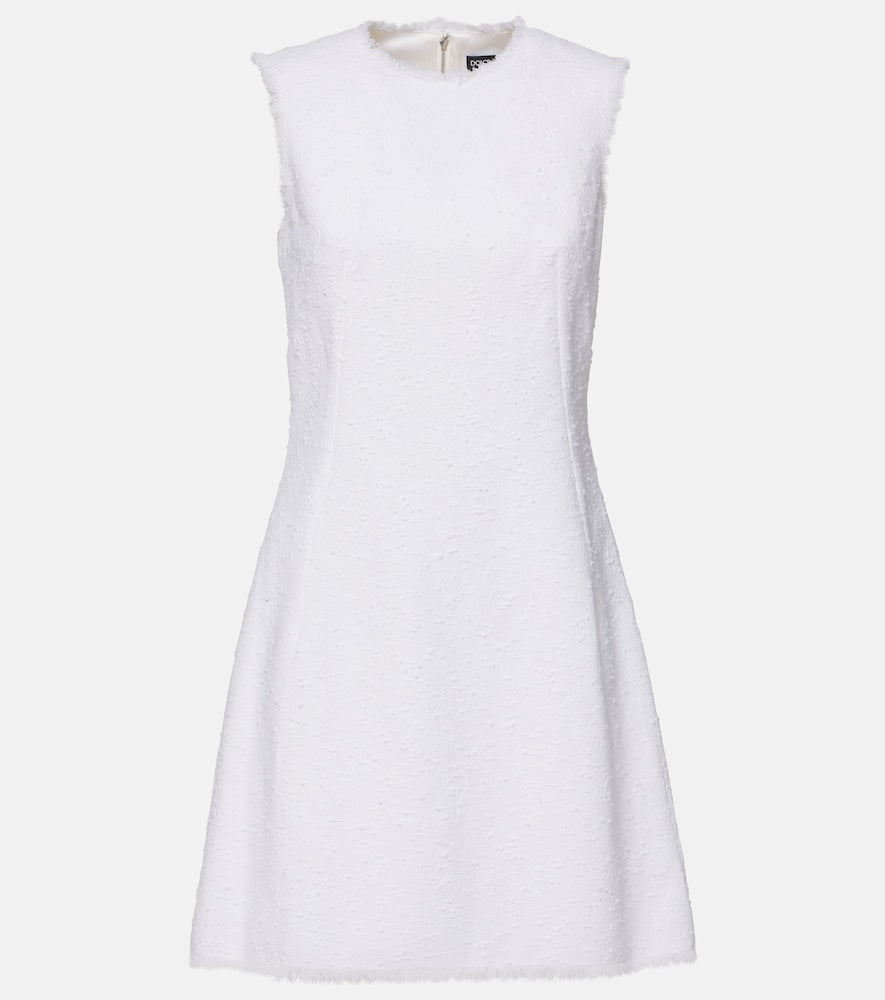 Dolce&Gabbana Capri cotton-blend tweed minidress. Dolce&Gabbana Capri 棉混纺粗花呢迷你连衣裙