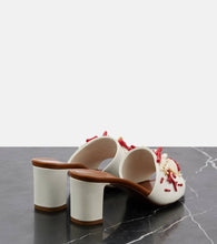Dolce&Gabbana Capri embellished leather mules