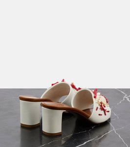 Dolce&Gabbana Capri embellished leather mules