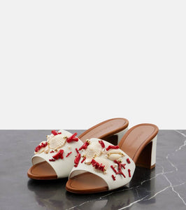 Dolce&Gabbana Capri embellished leather mules