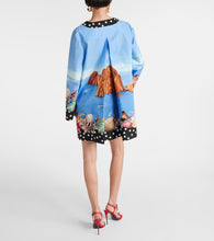 Dolce&Gabbana Capri printed cotton kaftan