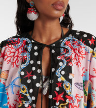 Dolce&Gabbana Capri printed cotton kaftan