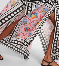 Dolce&Gabbana Capri printed cotton kaftan