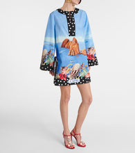 Dolce&Gabbana Capri printed cotton kaftan