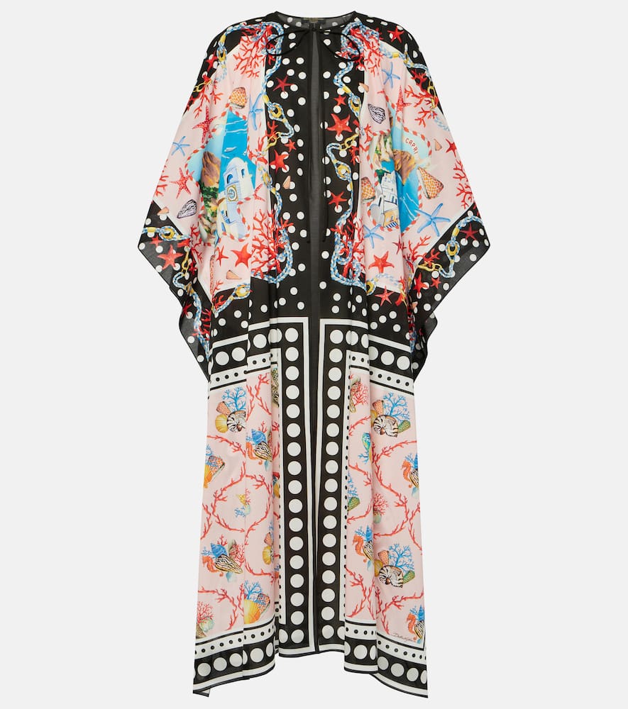 Dolce&Gabbana Capri printed cotton kaftan