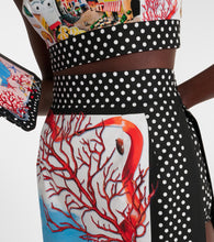 Dolce&Gabbana Capri printed cotton maxi skirt