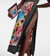 Dolce&Gabbana Capri printed cotton maxi skirt